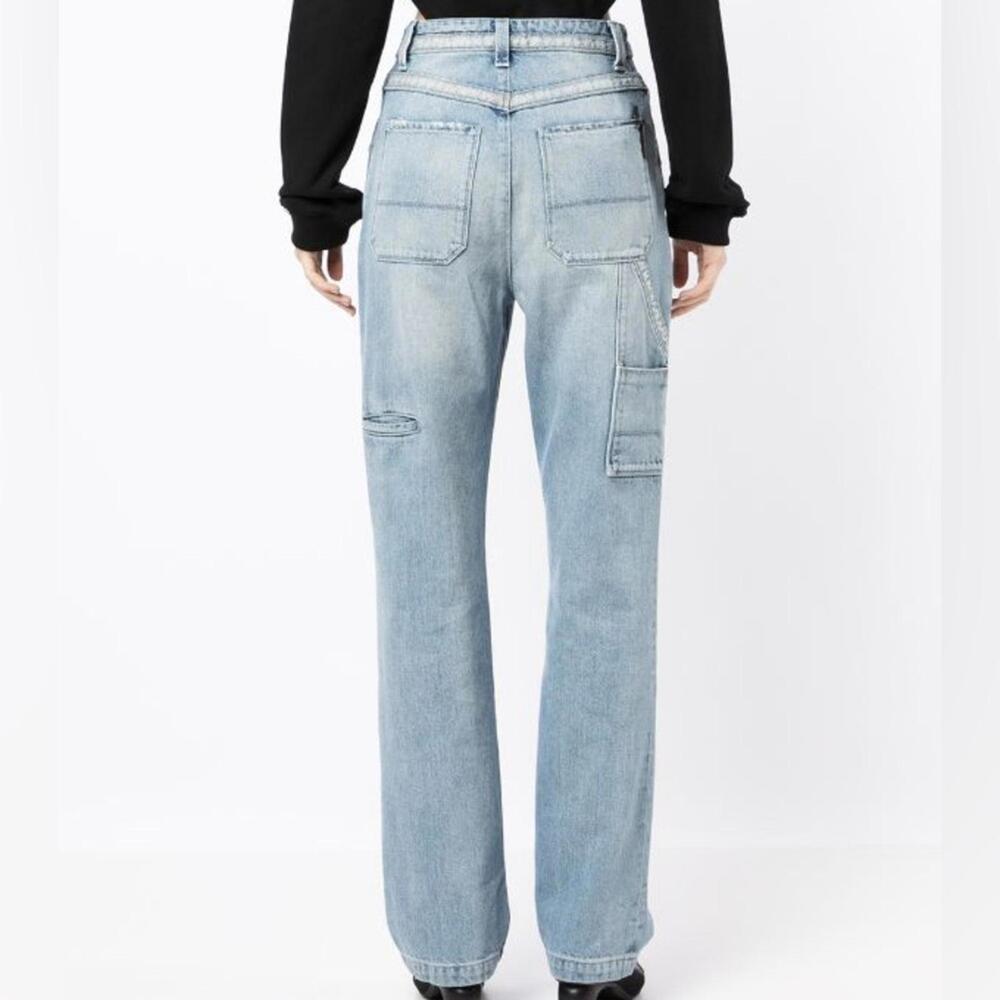 RtA Light Blue Straight Leg Women's Jeans